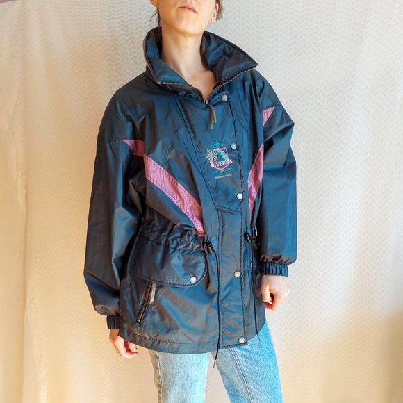 Vintage 3 in 1 Hiverna metallic green coat - Picture 9 of 11